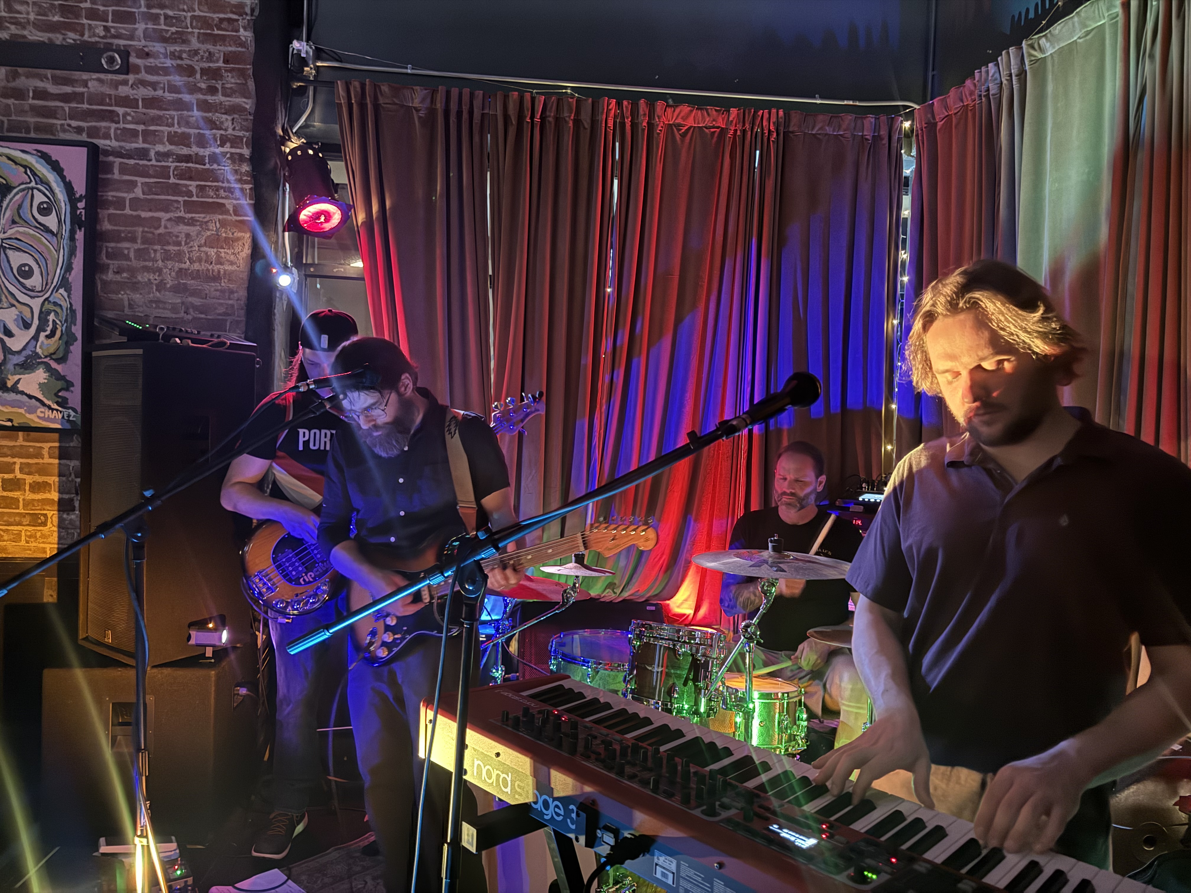 The West Goats performing live at River City Saloon